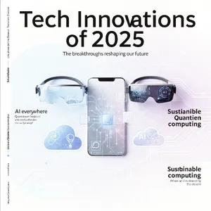 A technology magazine cover featuring the headline 