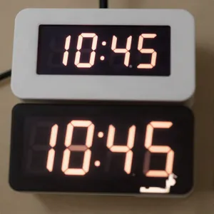 A digital clock display showing the time 