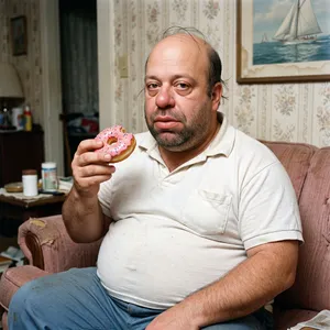 A famous cartoon character (e.g. Homer Simpson) rendered fully photorealistically as if a real human being, accurately preserving recognizable facial features and proportions - Google Nano Banana 2.1