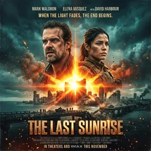A movie poster for a fictional film titled 