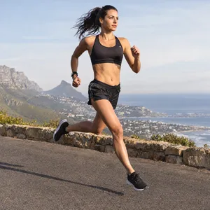 A runner mid-stride in a full-body action shot, limbs in motion and well-defined. - OpenAI GPT Image 2.5 Sunburst