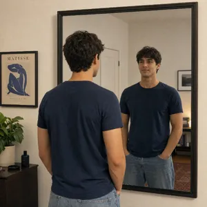 A person standing before a mirror, with their front and reflected back both visible. - OpenAI GPT Image 2