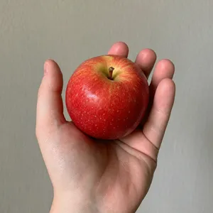 A realistic photo of a hand holding a red apple, with all fingers clearly visible. - OpenAI GPT Image 2