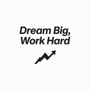 A motivational poster with the quote 