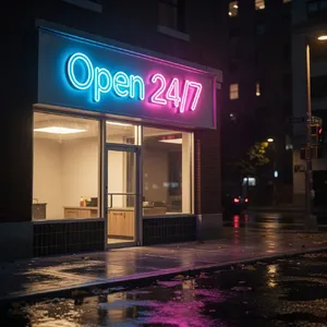 A storefront sign that says 