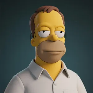 A famous cartoon character (e.g. Homer Simpson) rendered fully photorealistically as if a real human being, accurately preserving recognizable facial features and proportions - Bytedance Seedream 3.0