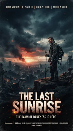 A movie poster for a fictional film titled 