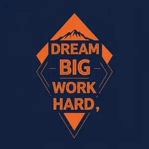 A motivational poster with the quote 