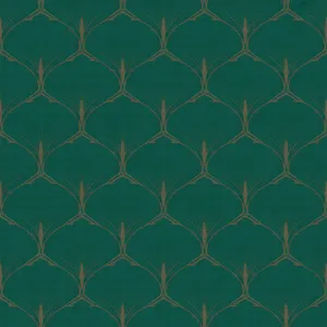 Seamless geometric pattern, Art Deco style, gold lines on deep emerald green background, high resolution texture for print. - Ideogram Ideogram 3.0 (Quality)