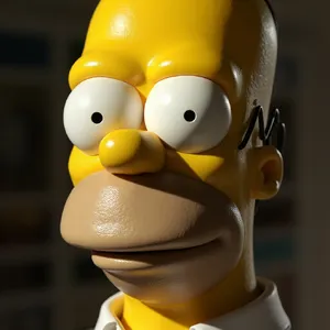 A famous cartoon character (e.g. Homer Simpson) rendered fully photorealistically as if a real human being, accurately preserving recognizable facial features and proportions - Minimax MiniMax Image-01