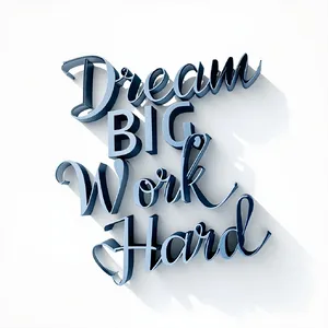 A motivational poster with the quote 