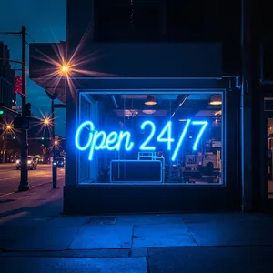 A storefront sign that says 