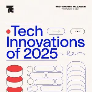A technology magazine cover featuring the headline 